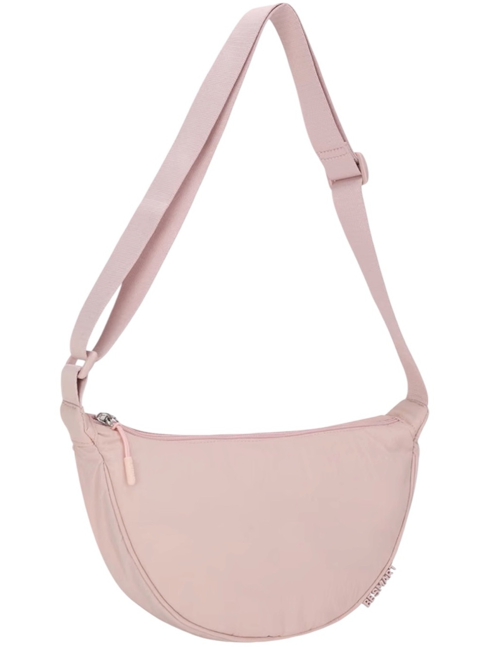 BESMART Small Nylon Crescent Crossbody Bag for Women Waterproof Crescent Sling